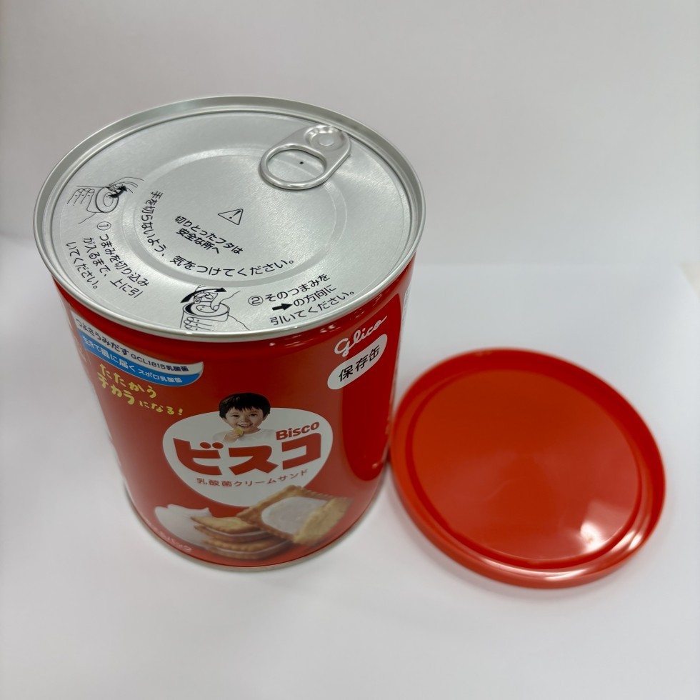 ビスコ保存缶